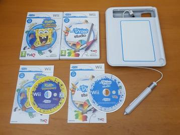 Wii | u Draw Tablet met Spongebob & U Draw Studio beschikbaar voor biedingen