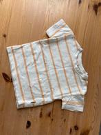 Tshirt maat 62 wit met oranje strepen, Jongetje of Meisje, Nieuw, Ophalen of Verzenden, Hema