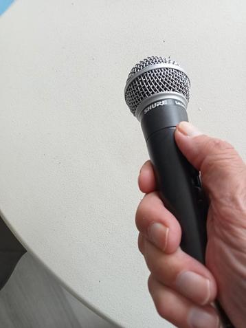 SHURE SM58 -S MICROFOON kabel jack/ canon /aan uit knop beschikbaar voor biedingen