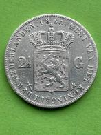 Rijksdaalder 1860 lastig jaar, Postzegels en Munten, Zilver, 2½ gulden, Ophalen of Verzenden, Koning Willem III
