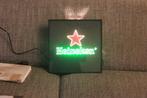HEINEKEN JAZZ LICHTBAK -GITAAR-, Verzamelen, Biermerken, Verzenden, Zo goed als nieuw, Reclamebord, Plaat of Schild, Heineken