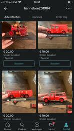 Schaalmodellen brandweer brandweerauto zgan 90 stuks, Hobby en Vrije tijd, Ophalen of Verzenden, Zo goed als nieuw, Bus of Vrachtwagen