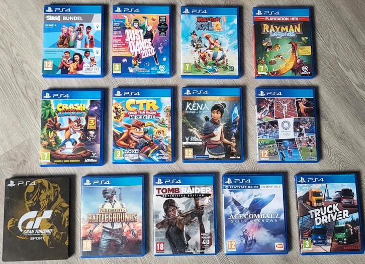 PS4 spellen games, in goede werkende staat, Spelcomputers en Games, Games | Sony PlayStation 4, Gebruikt, Overige genres, 1 speler