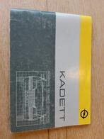 Instructieboekje Opel kadett, Ophalen of Verzenden