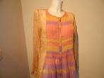 Antik Batik zijde tuniek felle kleuren uitlopend 38, Kleding | Dames, Maat 38/40 (M), Overige kleuren, Verzenden, Zo goed als nieuw
