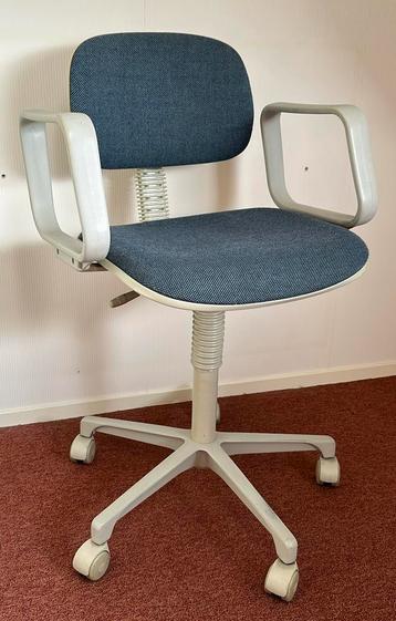 Bureaustoel grijs/blauw beschikbaar voor biedingen