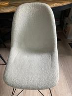 Te koop Nieuwe witte Teddy eetkamerstoelen, Huis en Inrichting, Stoelen, Ophalen, Twee, Nieuw, Stof