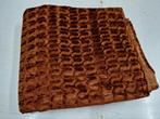 velours jacquard, Bruin, 120 cm of meer, Ophalen of Verzenden, Polyester