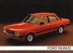 Folder Ford Taunus 1979, Ophalen of Verzenden, Gelezen, Ford