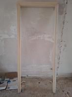 Stompe deur met kozijn, Doe-het-zelf en Verbouw, Kozijnen en Schuifpuien, 75 tot 150 cm, Deurkozijn, Ophalen of Verzenden, 150 tot 225 cm