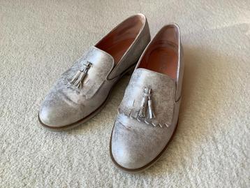 Mooie leer instappers/ ballerina's / schoenen Durea, 5(38). beschikbaar voor biedingen
