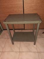 Unieke Industriële Vintage lab-/werktafel van Lameris, Ophalen