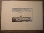 's-Hertogenbosch, Bois Le Duc, litho/prent?, ca. 1990, Verzamelen, Foto's en Prenten, Zo goed als nieuw, Prent, Ophalen, Gebouw