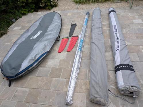 Slalom set Isonic127DuotoneWarp8.4,9.0 en platinum490, Watersport en Boten, Windsurfen, Gebruikt, Complete set, Minder dan 250 cm