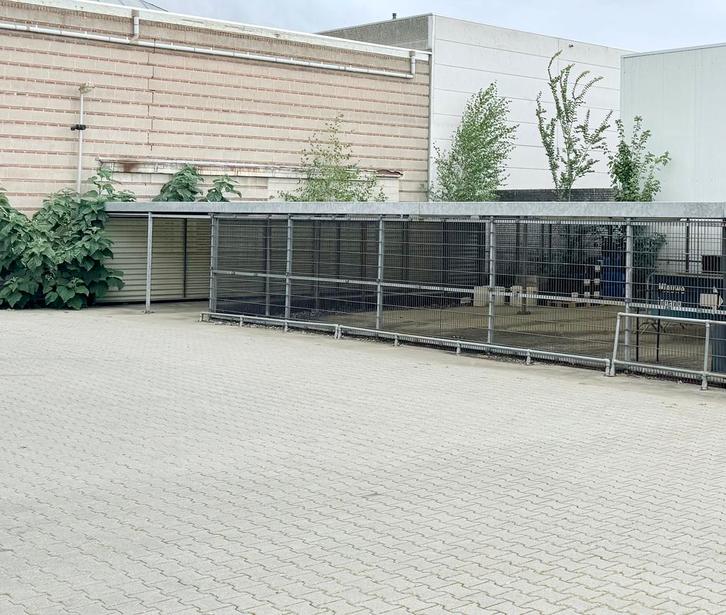 Fietsenstalling Overkapping Staalconstructie Opslag, Tuin en Terras, Overkappingen, Gebruikt, Ophalen