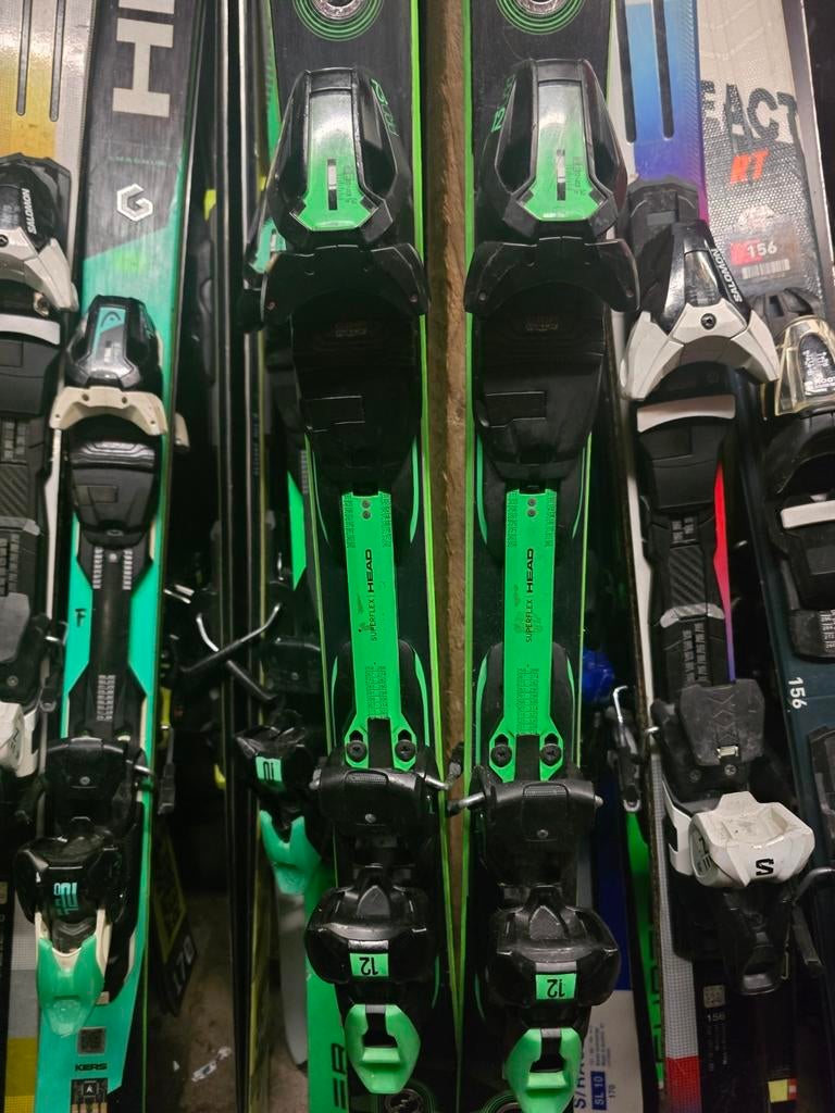 170cm HEAD SUPERSHAPE e.MAGNUM, Sport en Fitness, Skiën en Langlaufen, 160 tot 180 cm, Ophalen of Verzenden, Zo goed als nieuw