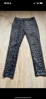 Leuke broek met panterprint, maat S, Kleding | Dames, Broeken en Pantalons, Ophalen of Verzenden, Zo goed als nieuw, Maat 36 (S)