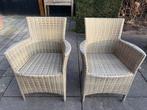 2 Wicker Tuinstoelen, Tuin en Terras, Tuinstoelen, Ophalen, Gebruikt, Wicker