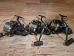 3x shimano big baitrunners longcast lc, Ophalen of Verzenden, Zo goed als nieuw, Molen