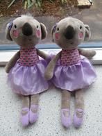 Koala koalabeer paars roze hartjes jurk merk Evora Kruidvat, Ophalen of Verzenden, Zo goed als nieuw, Beer