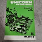 Kleine Unicorn zaaimachine voor bieten brochure, Ophalen of Verzenden