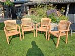 tuinstoelen in goede staat 4 stuks eventueel 2 standenstoele, Ophalen of Verzenden, Zo goed als nieuw