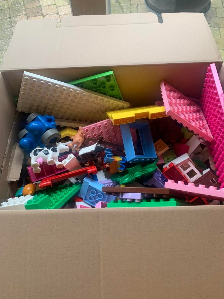 Duplo. Volle verhuisdoos, Ophalen, Zo goed als nieuw