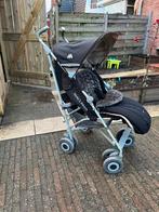 Maclaren techno XLR buggy, zwart/champagne, Kinderen en Baby's, Buggy's, Ophalen, Gebruikt, Maclaren, Voetenzak