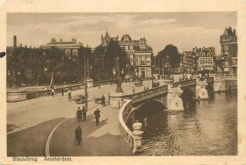 (701-206-029) Amsterdam Blauwbrug, Verzamelen, Ansichtkaarten | Nederland, Noord-Holland, Verzenden
