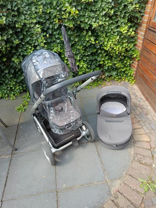 3-in-1 kinderwagen Mutsy Icon, Kinderen en Baby's, Kinderwagens en Combinaties, Gebruikt, Combiwagen, Mutsy, Met autostoeltje