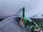 Vintage kerstbal cello groen 290, Diversen, Kerst, *, Gebruikt, *, Ophalen of Verzenden