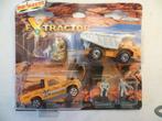 Majorette Extractor Toyota Pick Up en Kiepwagen + figuurtjes, Ophalen of Verzenden, Nieuw, Auto
