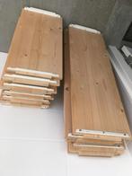 Bruynzeel houten stellingkast planken, Gebruikt, Ophalen