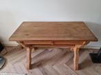 Ambachtelijkegemaakte Kloostertafel, Huis en Inrichting, Tafels | Eettafels, Ophalen, 100 tot 150 cm, Eikenhout, 50 tot 100 cm