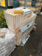 Pallets met stenen grijs en geel, Doe-het-zelf en Verbouw, Metselstenen, Ophalen, Nieuw, Bakstenen