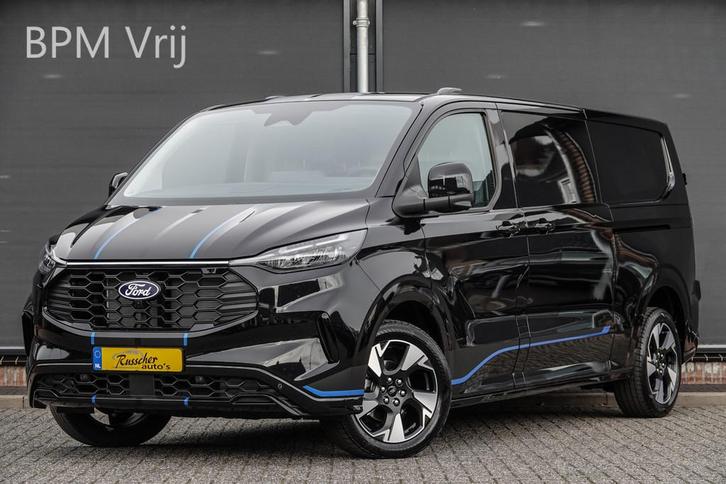 Ford Transit Custom L2H1 170Pk Aut. | Sport | B&O Sound | 36, Auto's, Bestelauto's, Bedrijf, Te koop, 360° camera, ABS, Achteruitrijcamera