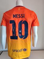Fc Barcelona uitshirt 2013 shirt gesigneerd Messi met COA, Verzamelen, Sportartikelen en Voetbal, Ophalen of Verzenden, Nieuw