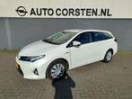 Toyota Auris Touring Sports 1.8I Hybrid Automaat Ecc Navigat, Zwart, Wit, Hybride Elektrisch/Benzine, Metallic lak