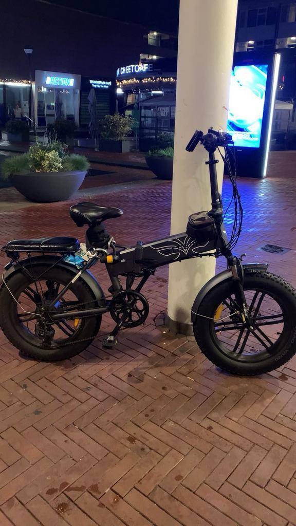 Engwe EP-2 Pro – Vouwfiets, Zacht Achterzitje, LED & Extras, Fietsen en Brommers, Fietsen | Vouwfietsen, Zo goed als nieuw, 20 inch of meer