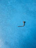 Neus oorbel met een soort bol zonder steentje (NIEUW), Sieraden, Tassen en Uiterlijk, Piercings, Ophalen of Verzenden, Nieuw, Staal