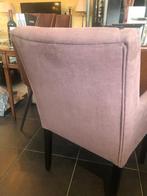4x STOFFEN ARMSTOEL Taupekleur – STOEL ZETEL – Flamant, Huis en Inrichting, Stoelen, Ophalen, Overige kleuren, Wilms, Zo goed als nieuw