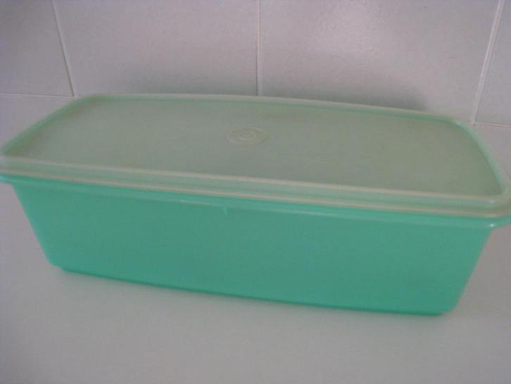 Vintage Tupperware 784-8 cakedoos, vershoudbak, met druiprek, Huis en Inrichting, Keuken | Tupperware, Gebruikt, Overige typen