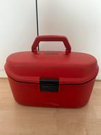 Samsonite vintage beauty case, Sieraden, Tassen en Uiterlijk, Beautycases, Blauw, Gebruikt, Ophalen of Verzenden