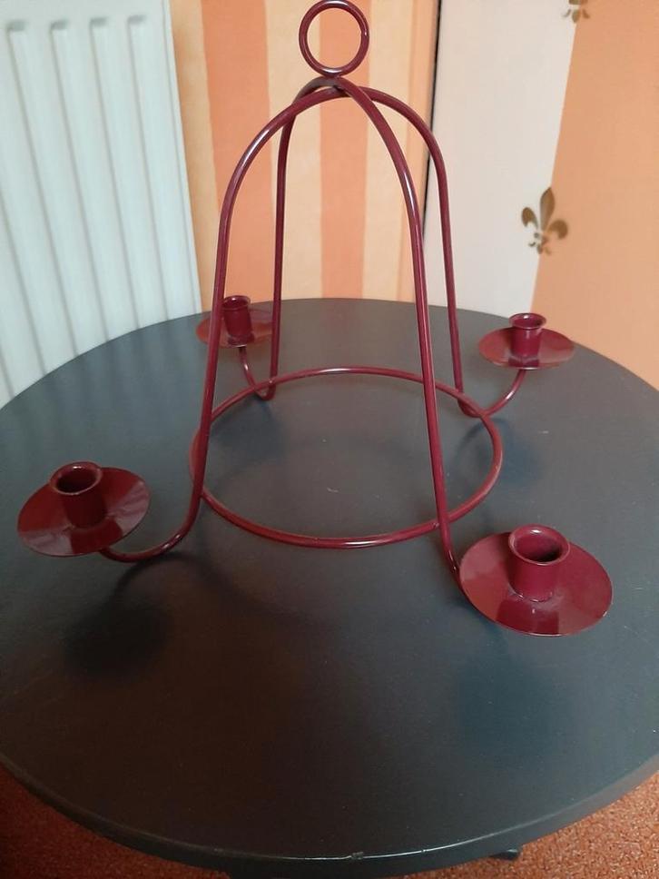 hangende kandelaar, kroonluchter voor 4 kaarsen., Huis en Inrichting, Woonaccessoires | Kandelaars en Kaarsen, Nieuw, Kandelaar