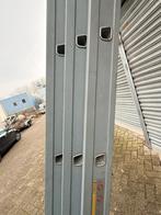 Glazenwas ladders 3x12 —35 opstap, Ophalen, Zo goed als nieuw, Ladder, 4 meter of meer