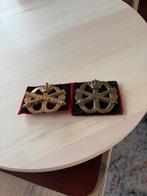 Vintage Riemgesp met Kanonnen, Losse buckle of gesp, Overige kleuren, 3 tot 5 cm, Minder dan 80 cm