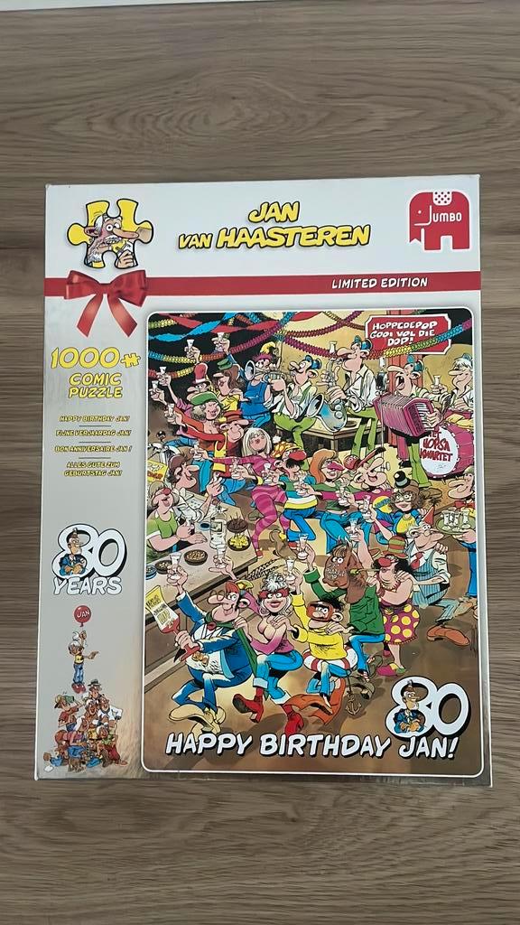 jan van haasteren, Hobby en Vrije tijd, Denksport en Puzzels, Zo goed als nieuw, Legpuzzel, 500 t/m 1500 stukjes, Ophalen of Verzenden