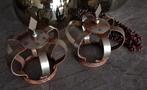 Leuke decoratieve metalen kroontjes Leuk in serre of veranda, Huis en Inrichting, Woonaccessoires | Overige, Ophalen of Verzenden