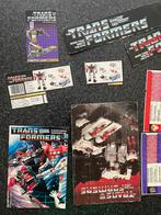 Diverse TF Transformers papieren filecards etc, Overige generaties, Ophalen of Verzenden, Gebruikt