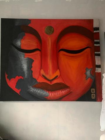 Uniek Boeddha Schilderij uit Thailand beschikbaar voor biedingen